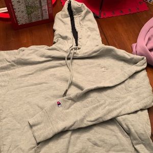 Mens Champion Hoodie, Size Large